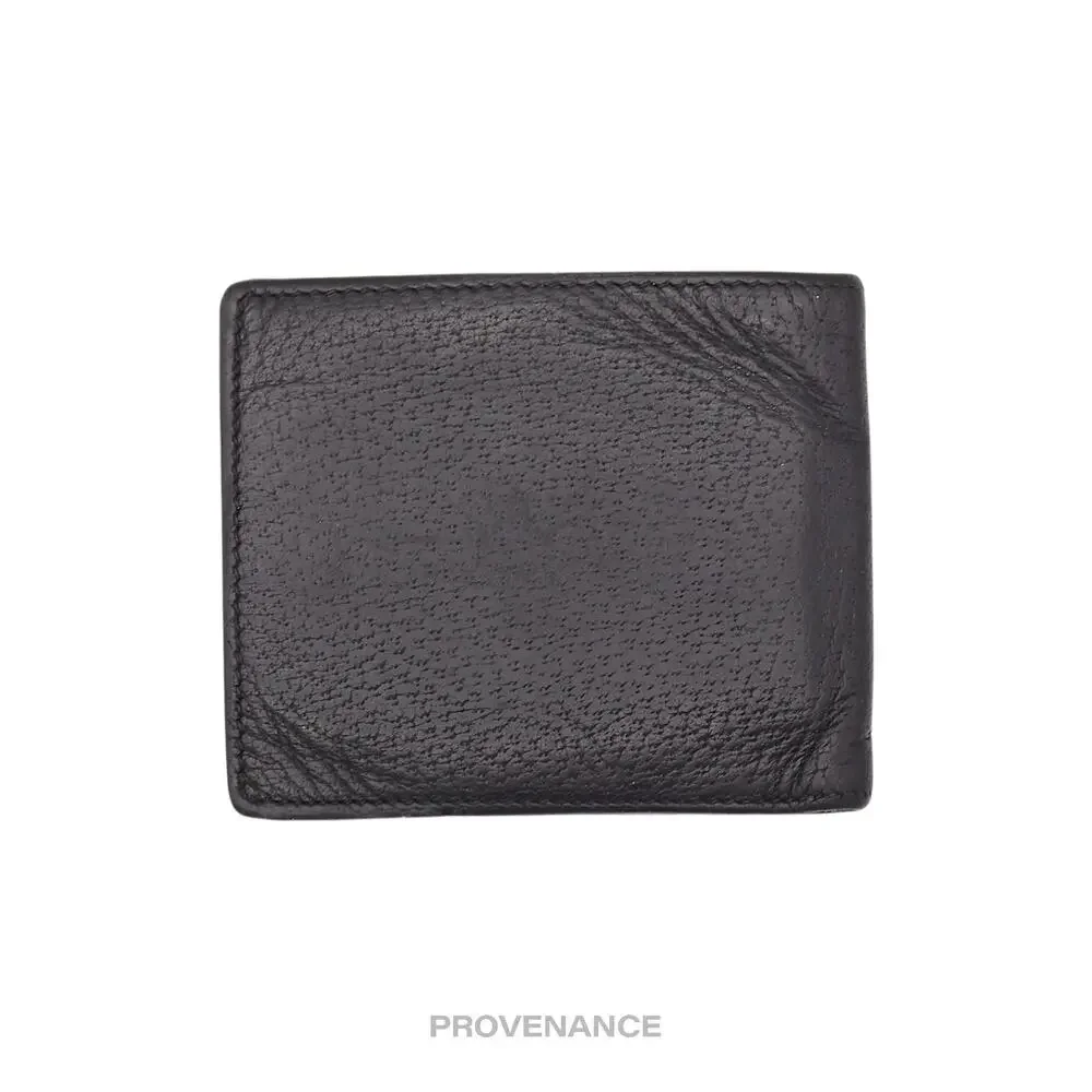 🔴 Gucci GG Marmont Bifold Wallet - Black Leather